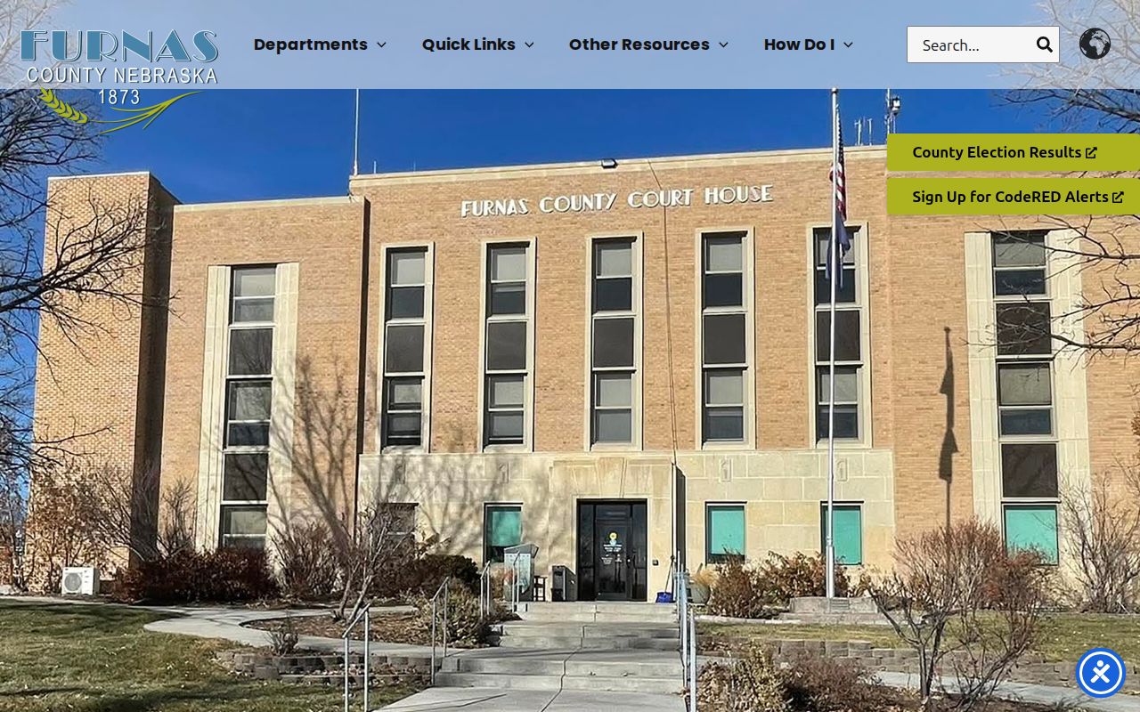 Furnas County Sheriff records clerk source for Cambridge incident records